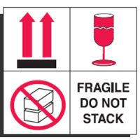 Shipping Labels - Fragile Do Not Stack