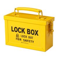 Yellow Safety Lock Box