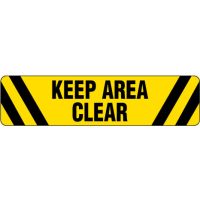 Anti-Slip Floor Markers - Keep Area Clear