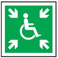 Exit And Assembly Signs - Disabled Assembly Picto