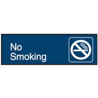 Architectural Engraved Signage - No Smoking W/Picto