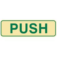 Mini Graphic Signs - Push