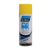 DY-Mark Stencil & Colour Coding  Spray Ink - Yellow
