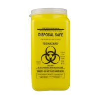 Contaminated Waste And Sharps Disposal Bin 1.4L