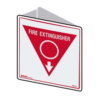 3D Fire Signs - Fire Extinguisher