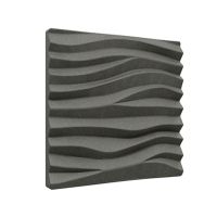 SANA 3D Acoustic Wall Tile Style 200 - Ash (Pack of 1 Tile Only)