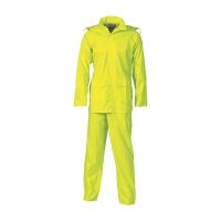 DNC Workwear Lightweight Rain Set - 2X Large, Yellow