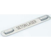Custom Laser Etched 316 Stainless Steel Markers, 9.5mm (W) x 110mm (L)