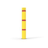 Shock Absorbing Bollards Core Drilled 1200mm Yellow & Red
