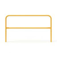 Removable Double Rail U Bar System 1830x42mm Yellow